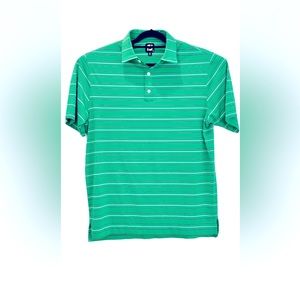 EUC Footjoy Golf Polo Mens Short Sleeve Shirt ⛳️ Kitty Green. Large